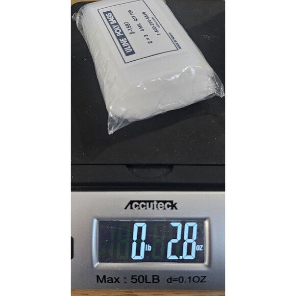 100 Uline S-1581 4 Mil 2"x3" Clear Poly Bags Sleeves NEW - Picture 5 of 5